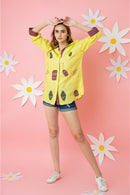 The House of Hemp Yellow Key to Life Shirt