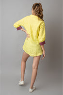 The House of Hemp Yellow Key to Life Shirt