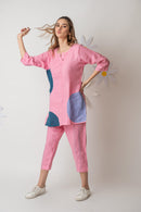 The House of Hemp Candy Pink Viola Coord