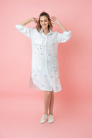 The House of Hemp White Prick Long Shirt