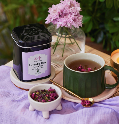 The Herb Boutique Lavender Rose Green Tea