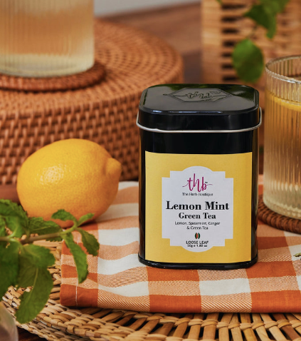 The Herb Boutique Lemon Mint Green Tea