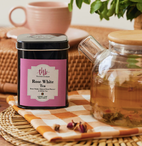 The Herb Boutique Rose White Tea