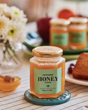 The Herb Boutique 100% Organic Creamy Acacia Honey