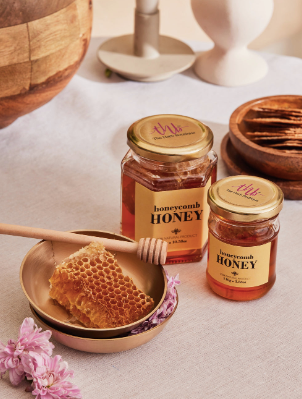 The Herb Boutique 100% Organic Honeycomb Honey