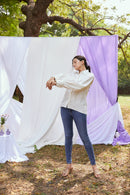 The Conscious Closet White Into The Cold Shirt