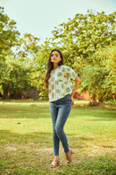 The Conscious Closet White Signature Logo Top