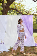 The Conscious Closet Cold Purple Dispersed Capsule Co-ords