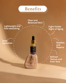 India Hemp Organics CannaBliss SKIN CARE (with 0.5% Cannabis Leaf Extract + Argan & Rosehip - Oil + Hemp Seed Oil) - 10 ML