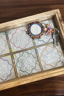 Bhayli - Small Hand Embossed Hosting Tray