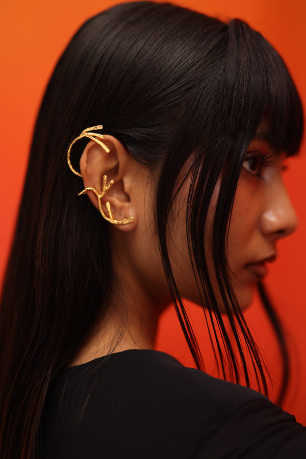 Studio Kassa Twig Earcuff