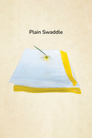 Tinylane Duck, Bird & Classic White Swaddle Set | Pack Of 3 | 90 x 90 cm