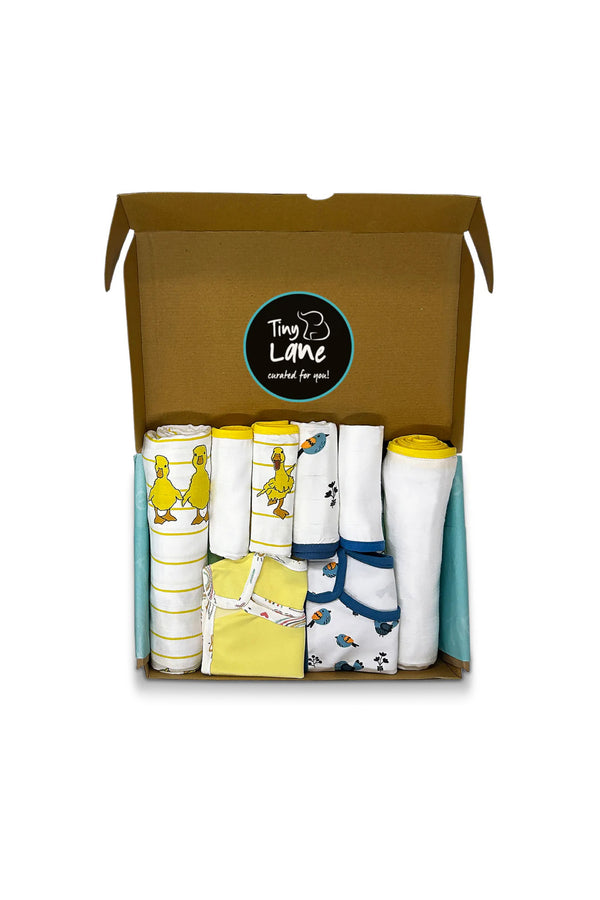 Tinylane Newborn Baby Gift Pack | Pack of 8