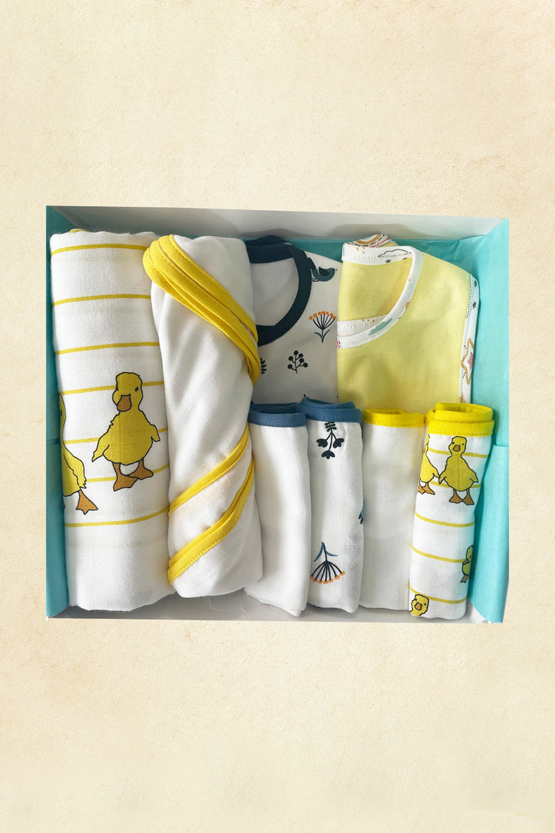 Tinylane Newborn Baby Gift Pack | Pack of 8