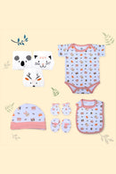 Tinylane Jungle Tribe Newborn Baby Gift Set | Pack of 9