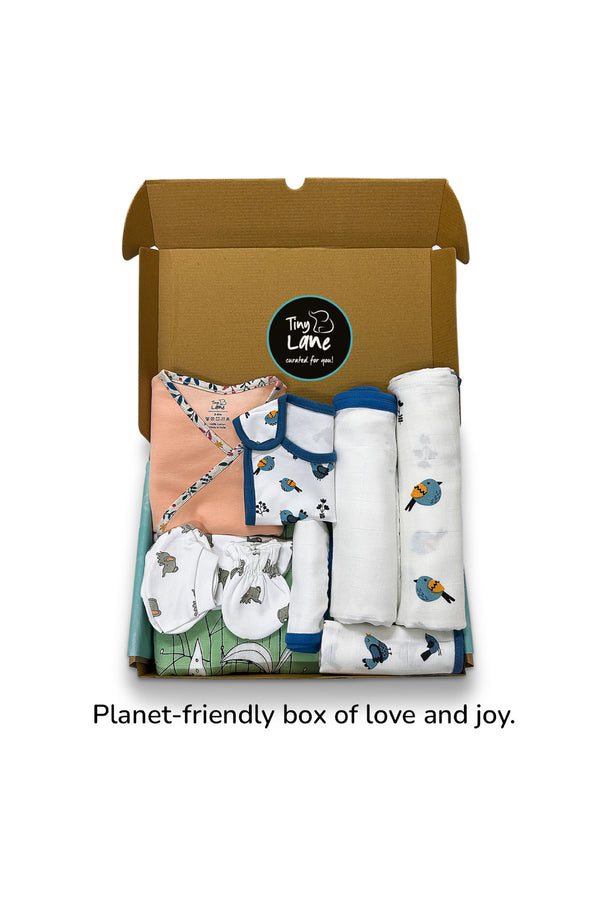 Tinylane Jumbo Gift Pack - Infant Essentials | Pack of 10