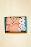 Tinylane Newborn Baby Peach Combo Set | Pack Of 5