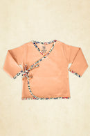 Tinylane Newborn Baby Clothing Set | Baby Peaches Jhabla & Legging