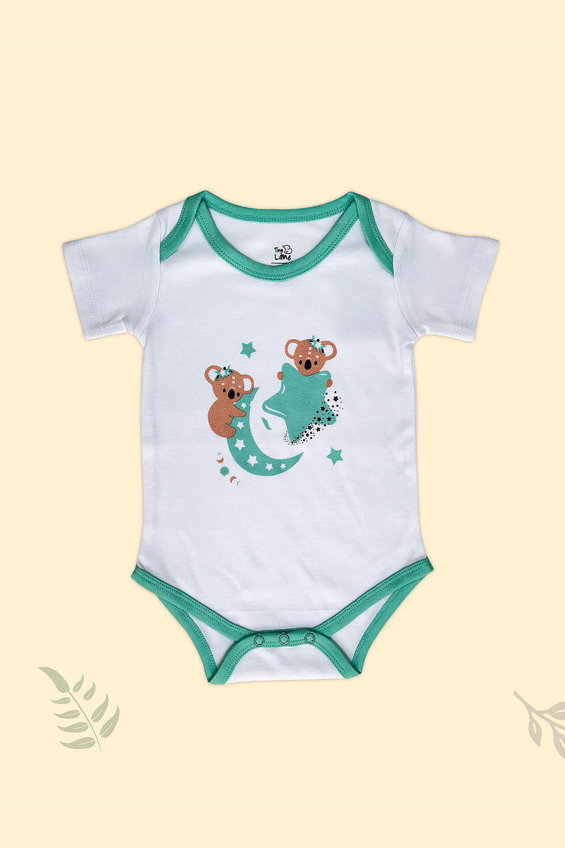 Tinylane Magical Flite, Krescent Koala and Honey Bunny Onesies - Preemie Pack of 3