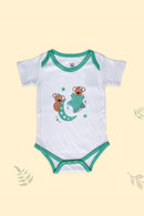 Tinylane Krescent Koala and Jolly Ride Onesies - Preemie Pack of 2