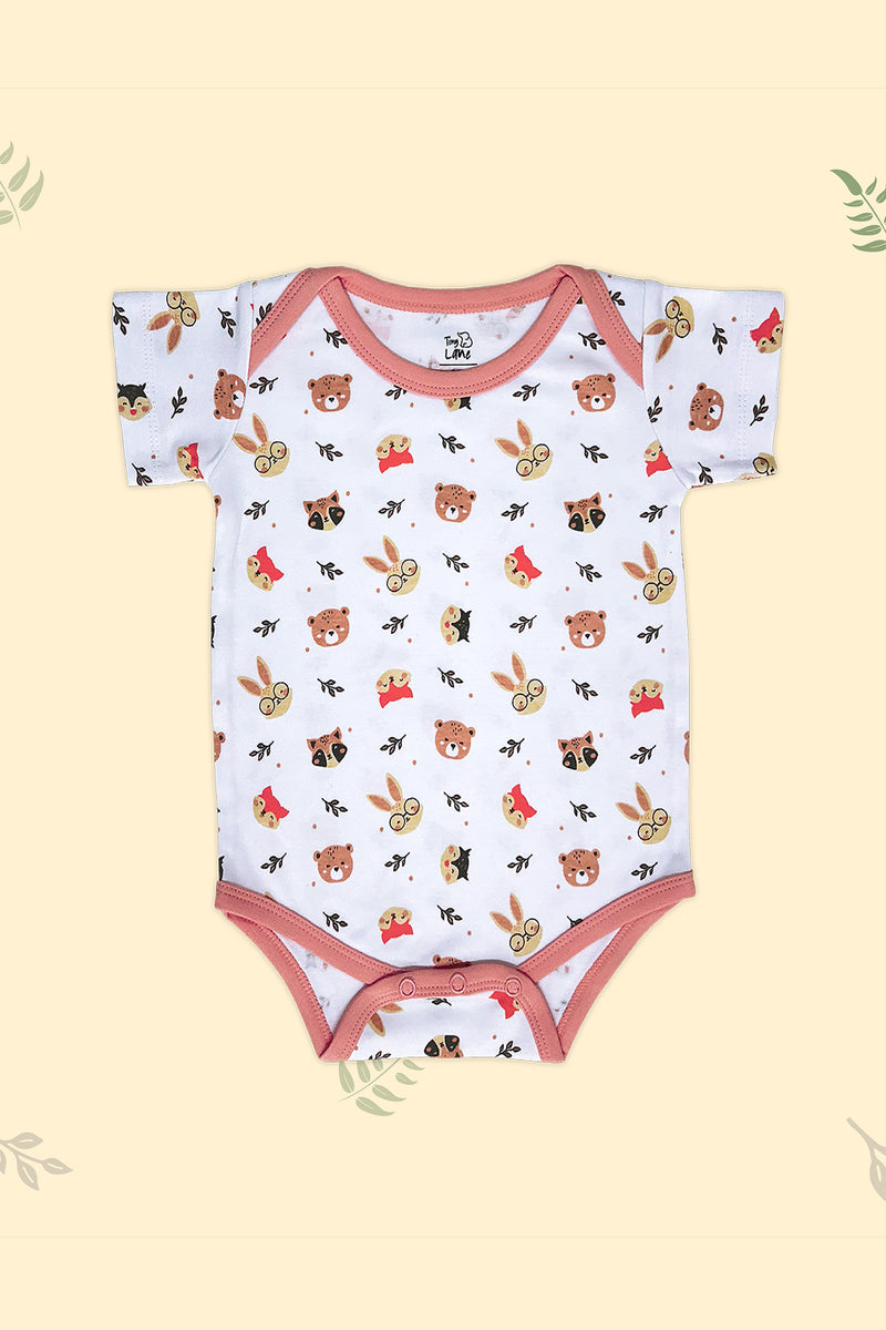 Tinylane Jolly Ride and Honey Bunny Baby Onesies - Preemie Pack of 2