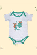 Tinylane Jolly Ride and Honey Bunny Baby Onesies - Preemie Pack of 2