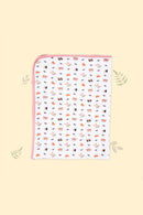 Tinylane Faces Design Newborn Baby Blanket