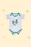 Tinylane Honey Bunny + Krescent Koala Infant Onesies | Pack of 2