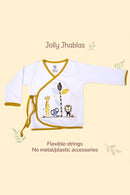 Tinylane Fluffy Baby Clothing Set | Jungle Tribe Jhabla, Legging, & Bib