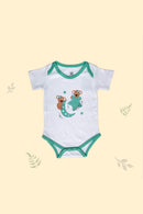 Tinylane Krescent Koala + Jolly Ride Infant Onesies | Pack of 2