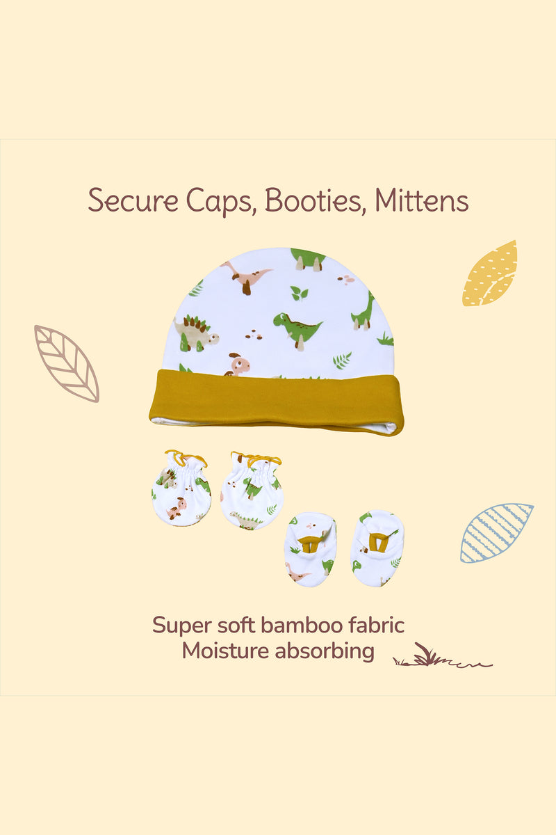 Tinylane Baby Clothing Paws Set | Jungle Tribe Jhabla, Legging, & CBM