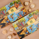 Scrapshala Prakriti Raksha Diwali Gift Hamper | Reclaimed Wood Planter, Plantable Seed Crackers, Seed Jars, Cocopeat & Evil Eye Décor | Sustainable Hamper Handcrafted in Banaras