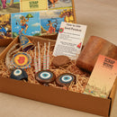 Scrapshala Samriddhi Diwali Gift Hamper | Evil Eye Décor with Door Hanging & Bell, Wooden Planter with Cocopeat, Plantable Seed Crackers | Sustainable & Handcrafted in Banaras