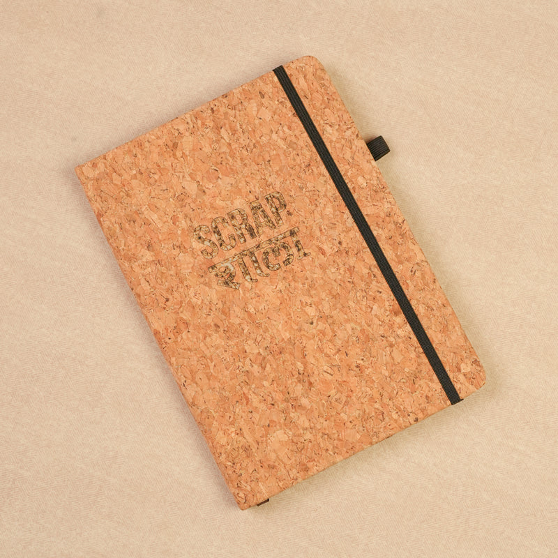 Scrapshala Subh Aarambh Diwali Gift Hamper | Cork Ceramic Mug, Cork Diary, Swastik Door Hanging | Premium Sustainable Hamper Handcrafted in Banaras | Corporate Ready