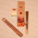 Scrapshala Prakash Diwali Gift Hamper | Eco-Friendly Sustainable Festive Hamper | Handcrafted in Banaras | Plantable Crackers, Wooden T-Light Holder, Agarbatti, Swastik Décor