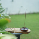 Scrapshala Sajavat Diwali Gift Hamper | Wooden Foldable Runner, Stackable Spiral Tea Light Holders, Swastik Door Hanging & Agarbatti Stand | Sustainable & Handcrafted in Banaras