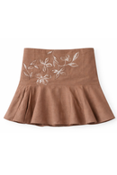 JOD Cotton Womens Brown Phool Tube Top