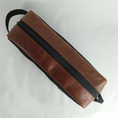 Jaggery Outback and Beyond Essentials Travel Kit in Olive Green Canvas & Salvaged Nubuck