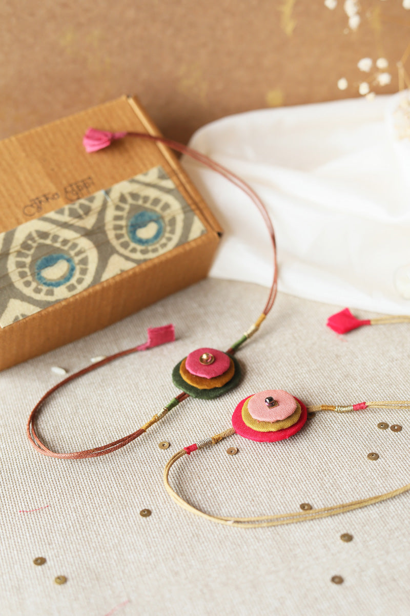 Lukka Chuppi Upcycled Artisanal Rakhi