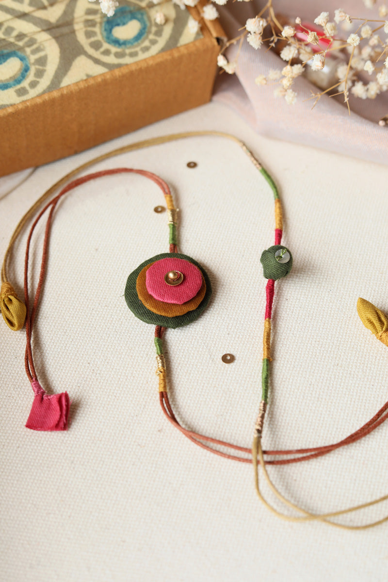 Lukka Chuppi Upcycled Artisanal Rakhi