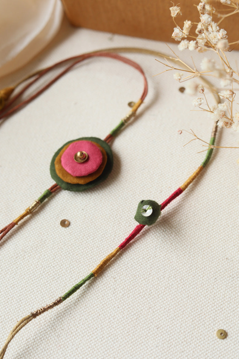 Lukka Chuppi Upcycled Artisanal Rakhi