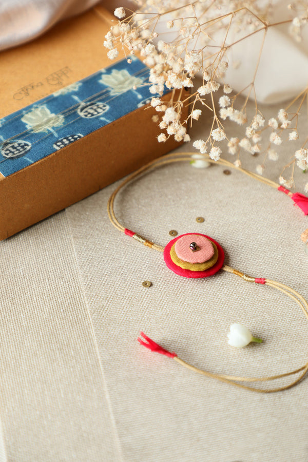 Lukka Chuppi Upcycled Artisanal Rakhi#9