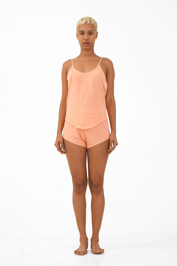 Nude & Not Organic Cotton Homebody Camisole (Peach)