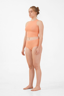 Nude & Not Organic Cotton Cat Vest (Amber Peach)