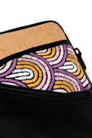 Acacia Vegan Leather Laptop Sleeve - Black