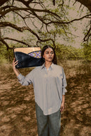 Acacia Vegan Leather Laptop Sleeve - Black