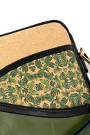 Acacia Vegan Leather Laptop Sleeve - Olive