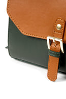 Juniper Vegan Leather Sling Bag - Green