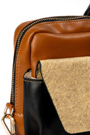 Willow Vegan Leather Laptop Sleeve - Black