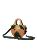 Savannah Vegan Leather Sling - Green, Gold & Orange